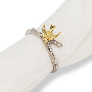 Bird on Branch Napkin Ring